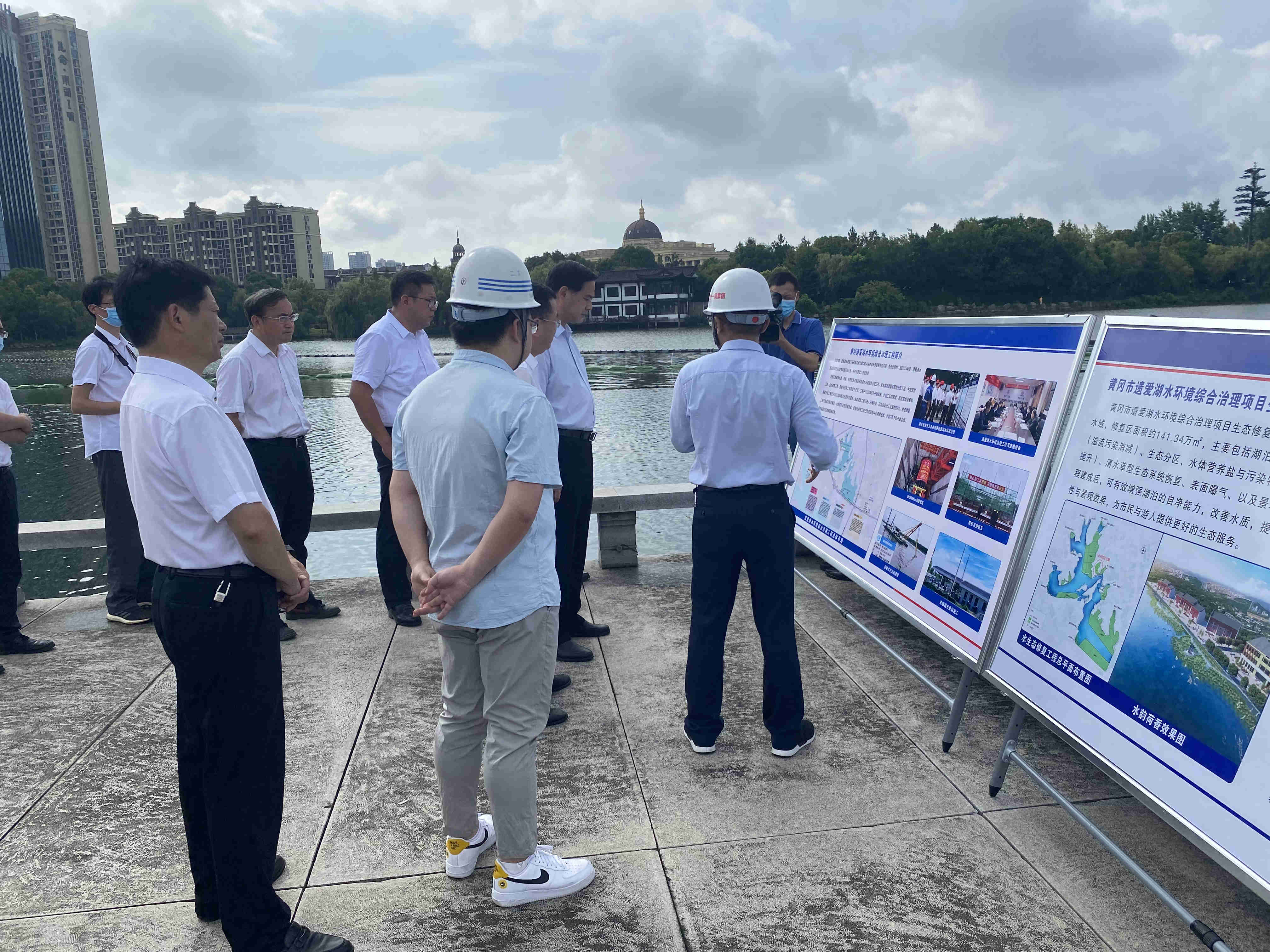 黄冈市市委书记张家胜到黄冈遗爱湖水环境综合治理工程调研 黄冈市市委书记张家胜到黄冈遗爱湖水环境综合治理工程调研