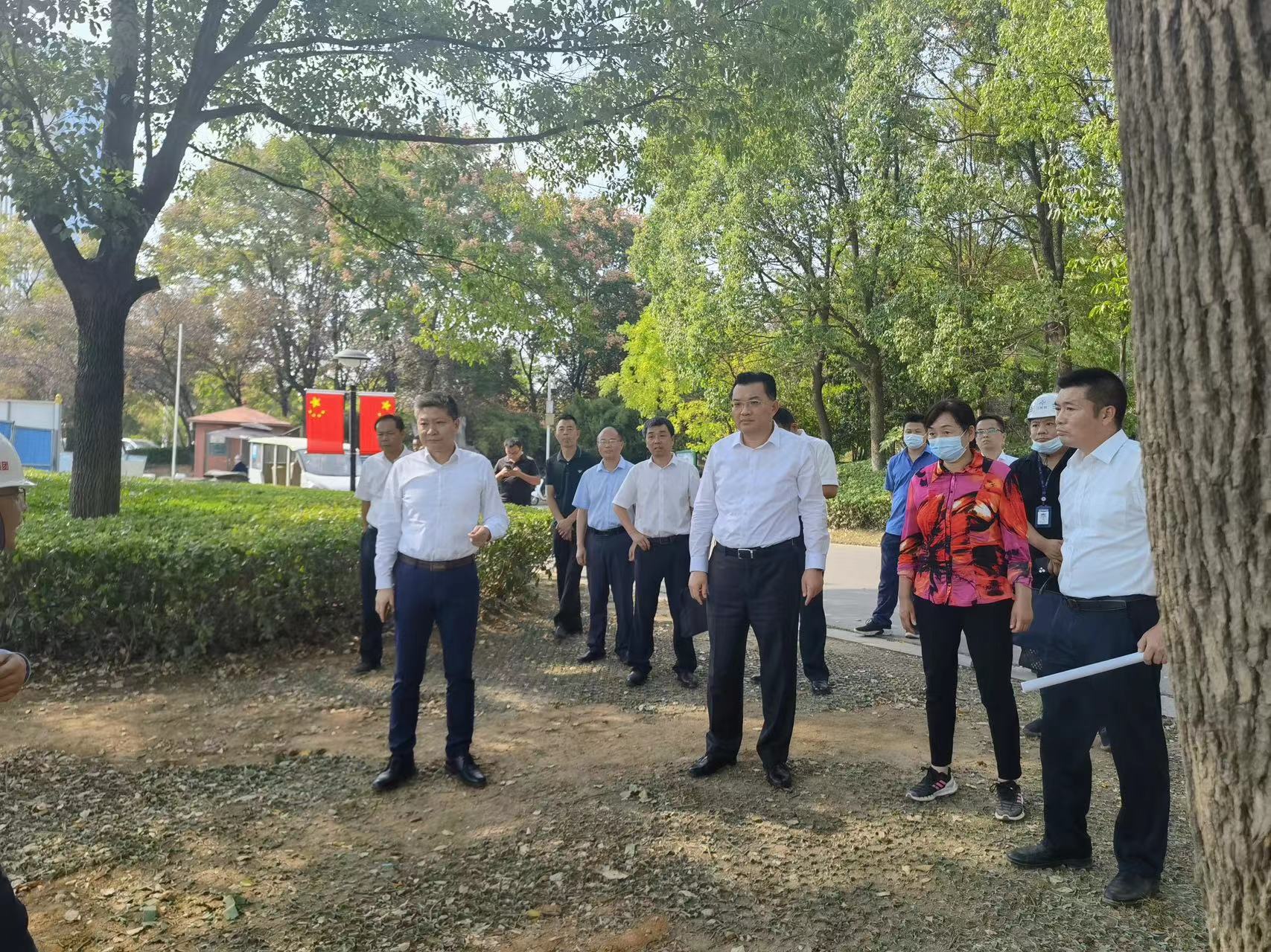 黄冈市市长李军杰到黄冈遗爱湖水环境综合治理工程调研 黄冈市市长李军杰到黄冈遗爱湖水环境综合治理工程调研