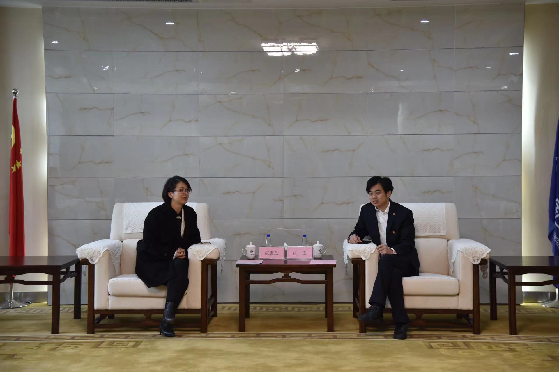 共青团武汉市委书记皮惠兰到公司调研共青团工作 共青团武汉市委书记皮惠兰到公司调研共青团工作