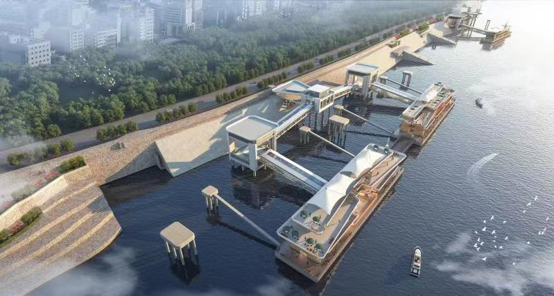 中华路客运码头主体工程通过交工验收 中华路客运码头主体工程通过交工验收
