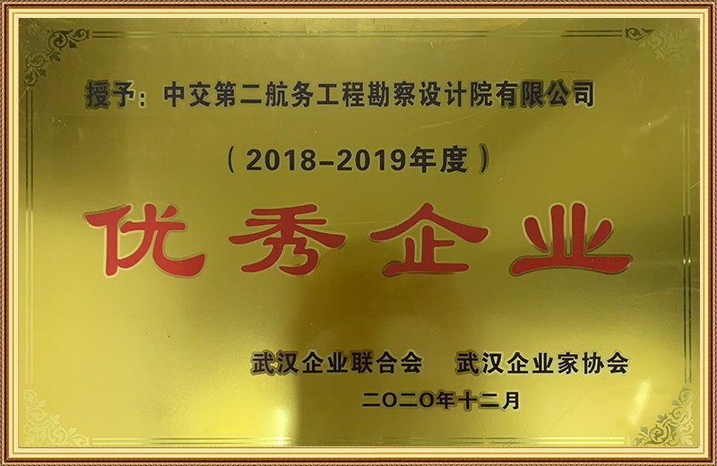 2018-2019年度优秀企业